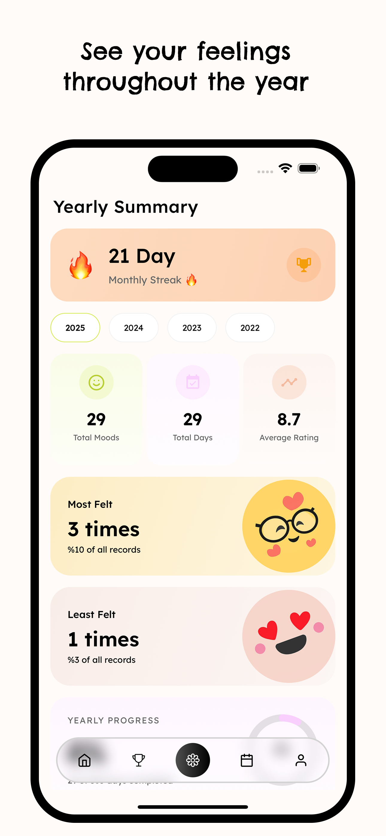 Moodly App Screenshot 5